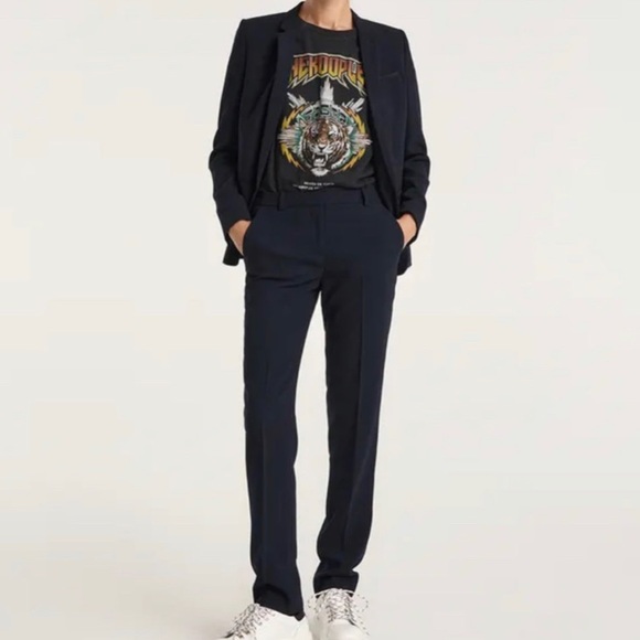 The Kooples Jackets & Blazers - Blue Suit The Kooples